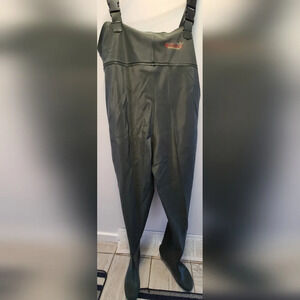 Bushline Outdoor Fishing PVC Chest Waders US‎ Size 10 Worn Once